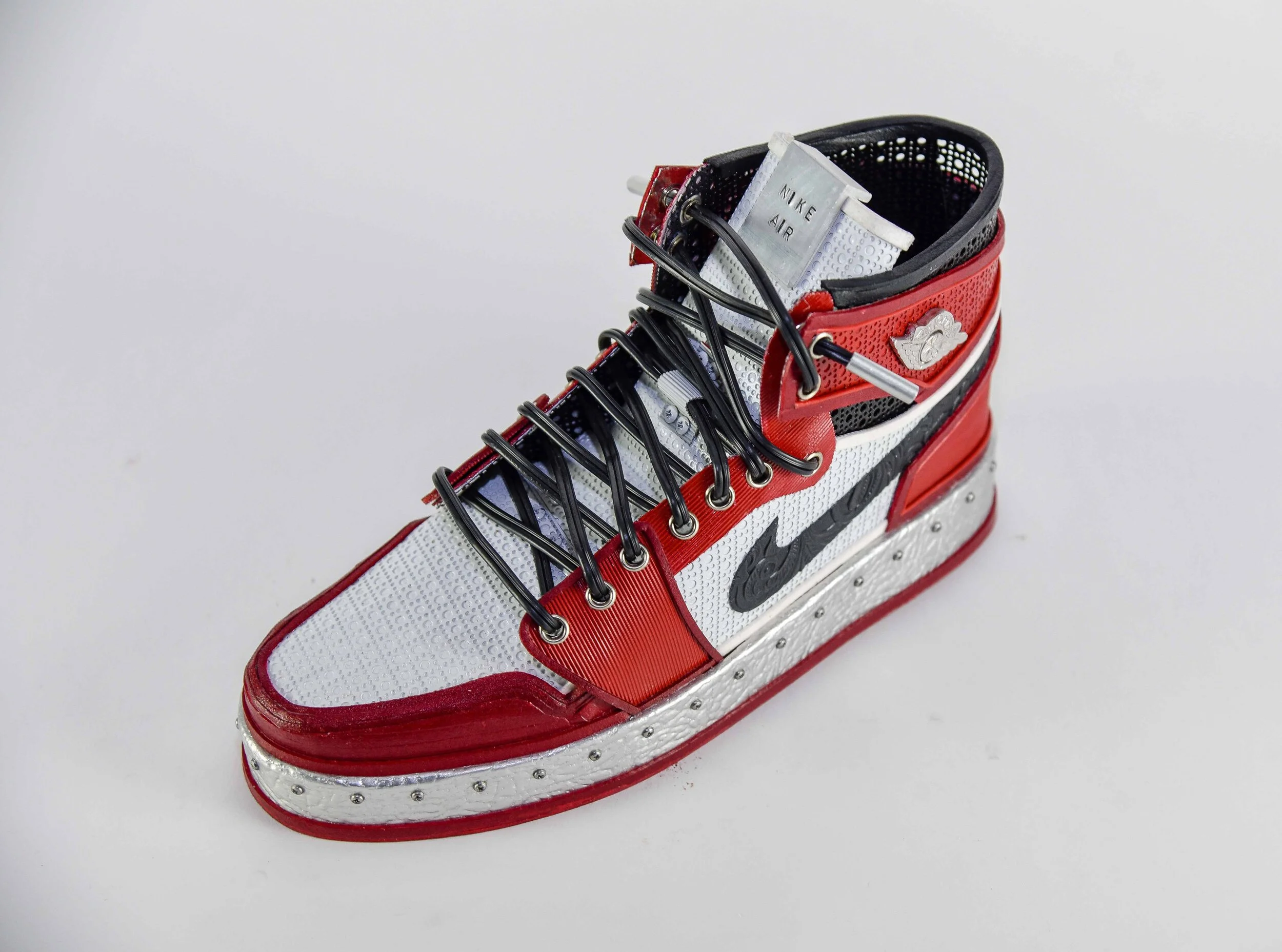 Upcycled Air Jordan 1 Sculpture Gabriel Dishaw